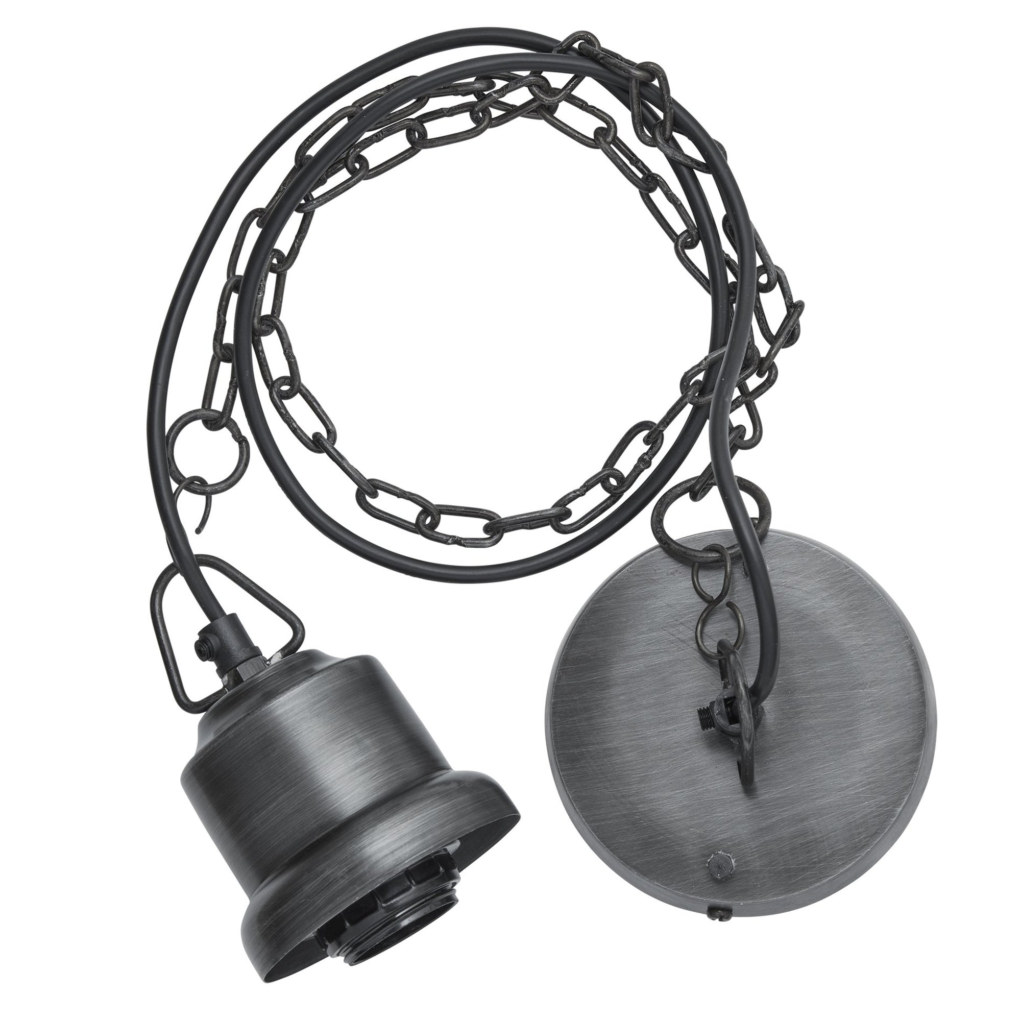 Brooklyn cord set - chain - pewter