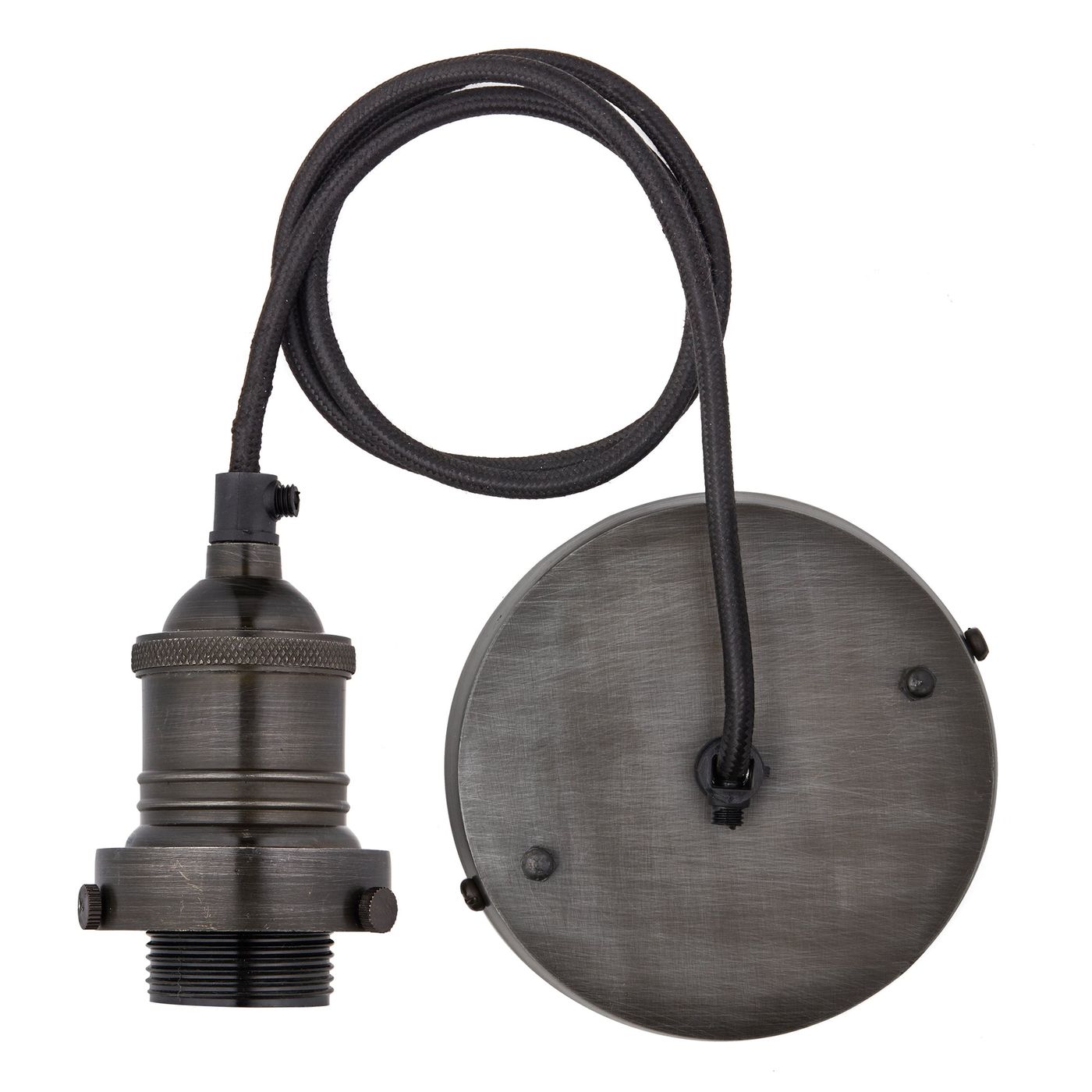 Brooklyn pendant cord set - pewter
