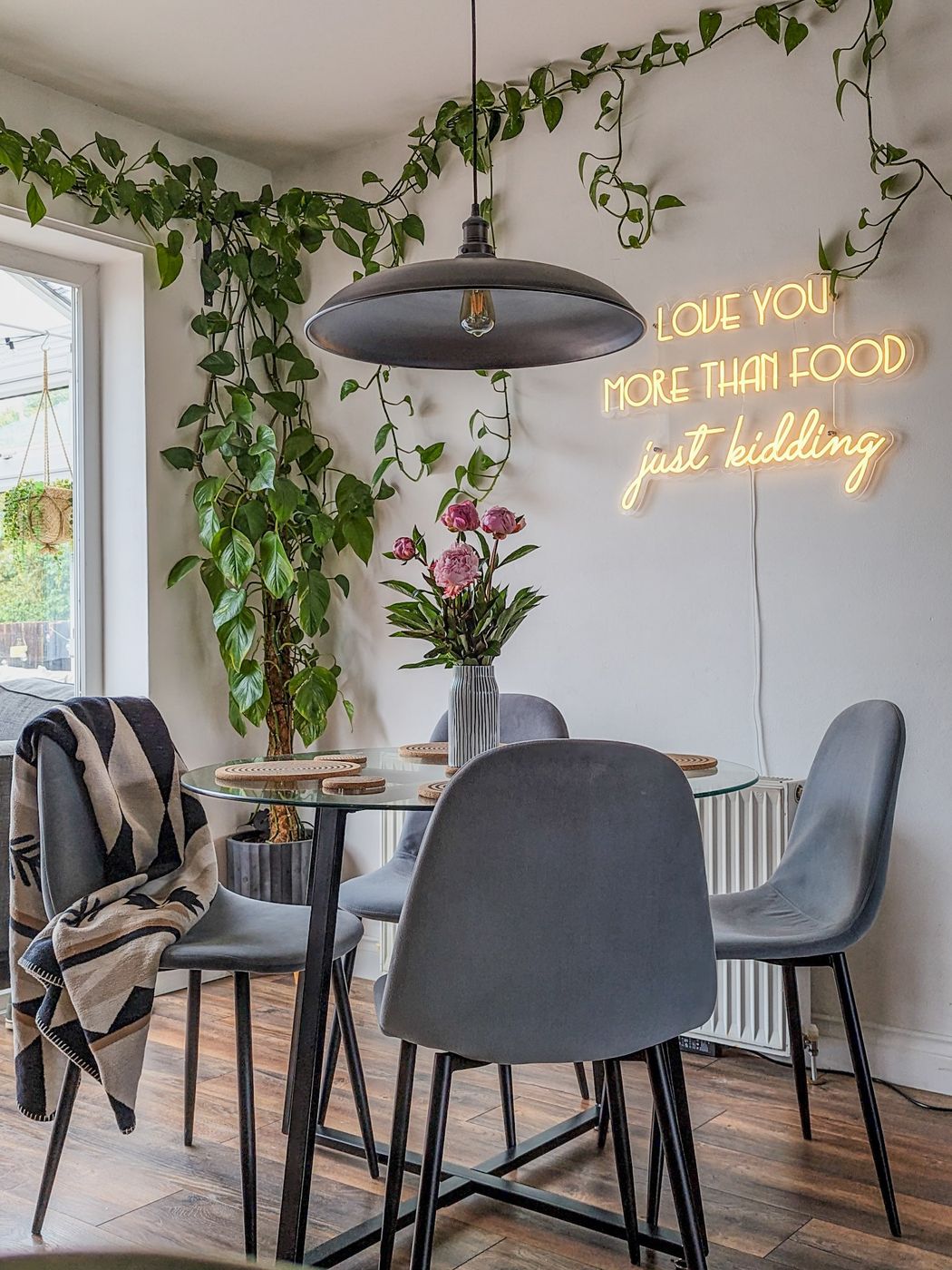 Brooklyn Giant Bowl Pendant in 24 Inch in Pewter with Pewter Holder, Product Code BR-GBP24-P-PH