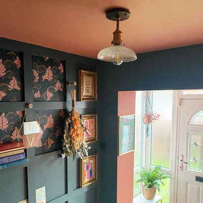 Glass Dome  - 8 Inch - Shade Only - Build Your Own Light - Industville Lighting UK