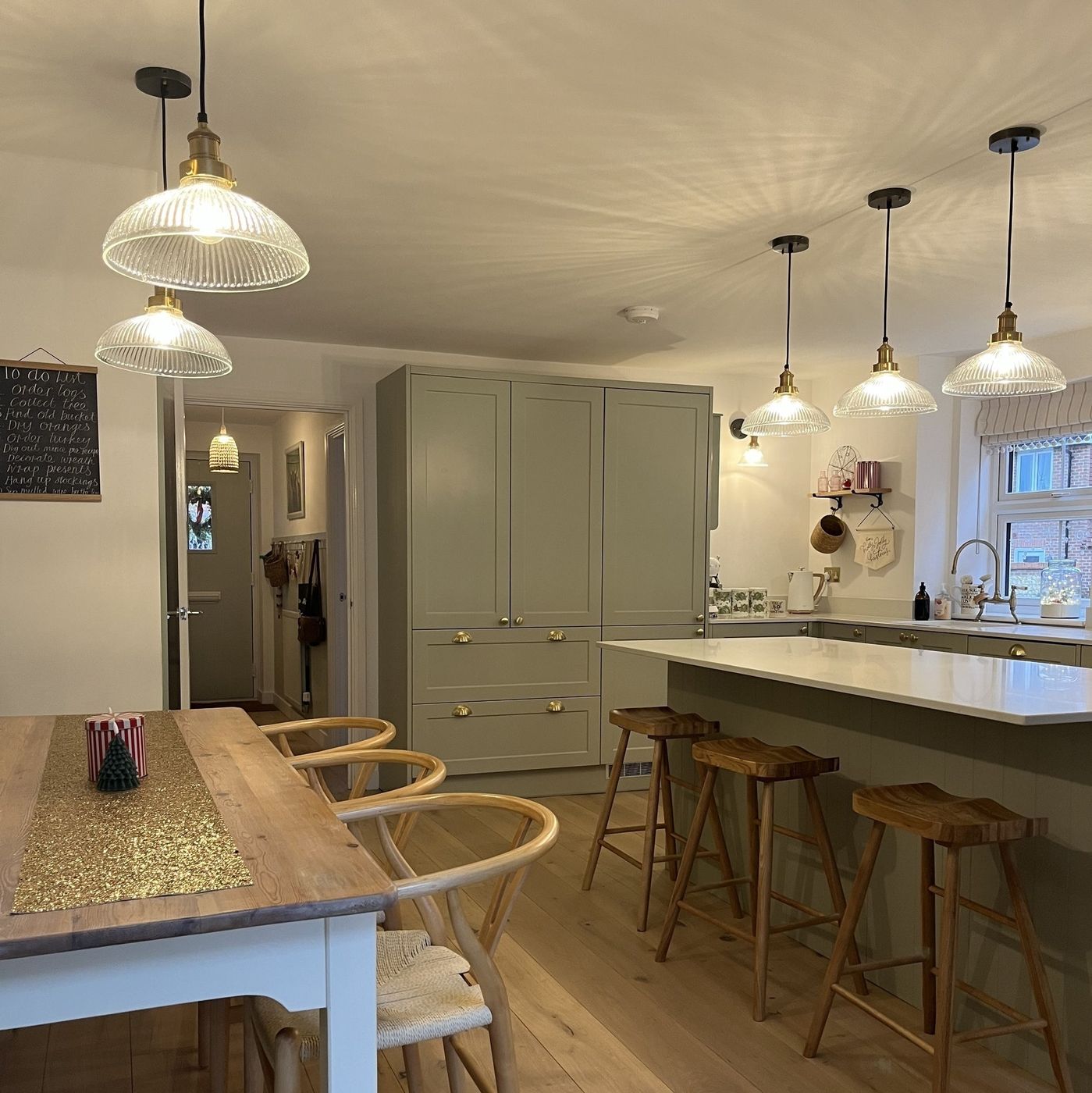 Brooklyn Glass Dome Pendant Light in 12 Inch with Brass Finish Holder,  product code is BR-GLDP12-BH