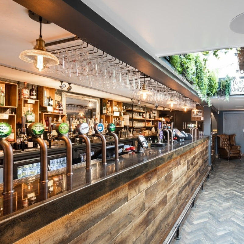 Brooklyn Glass Dome Pendant in 8 Inch in Brass, Product Code BR-GLDP8-BH