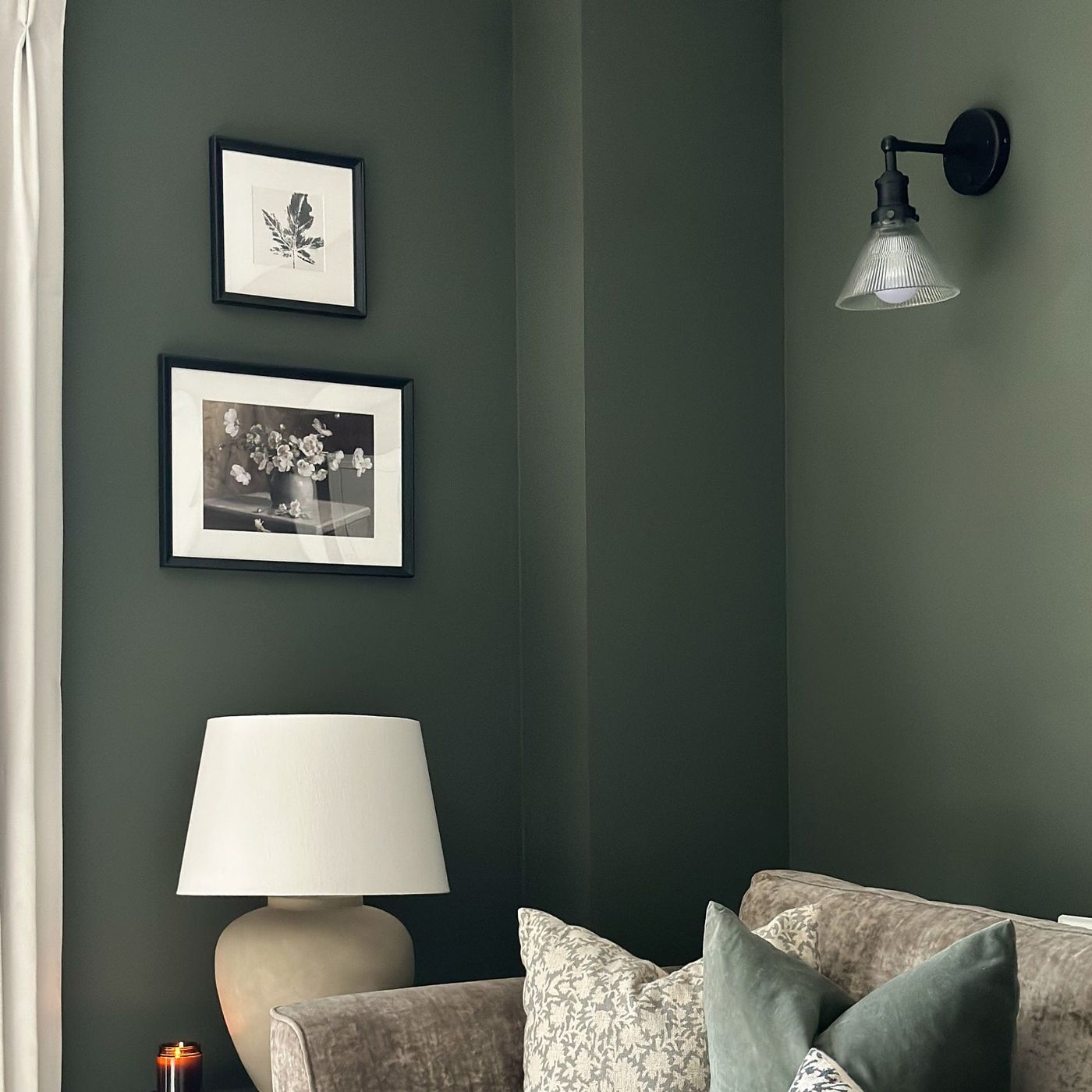 Glass Funnel with Pewter Holder Brooklyn Wall Light - 7 Inch BR-GLFWL7-PH