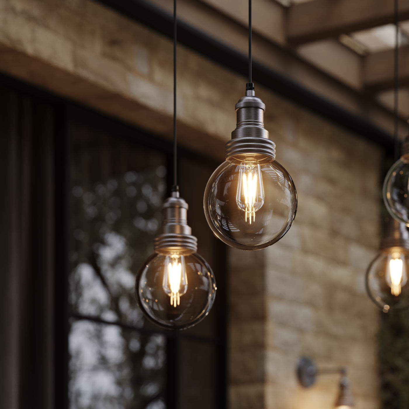 Pewter Holder Pewter Ring Brooklyn Outdoor & Bathroom Globe Pendant Light BR-IP65-P-PH-PR-GLG