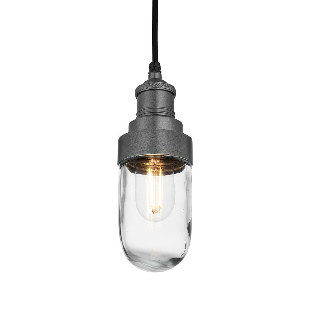 Pewter Holder Pewter Ring Brooklyn Outdoor & Bathroom Pendant BR-IP65-P-PH-PR