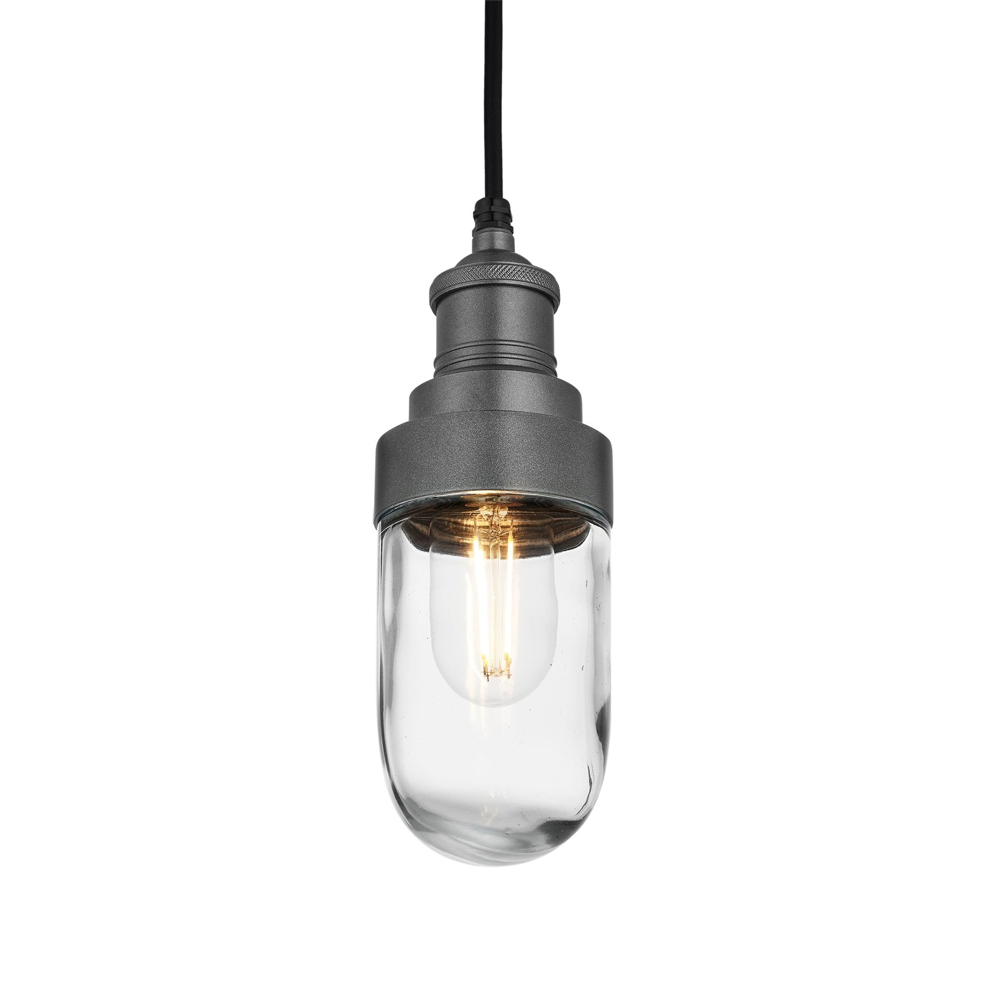 Pewter Holder Pewter Ring Brooklyn Outdoor & Bathroom Pendant BR-IP65-P-PH-PR
