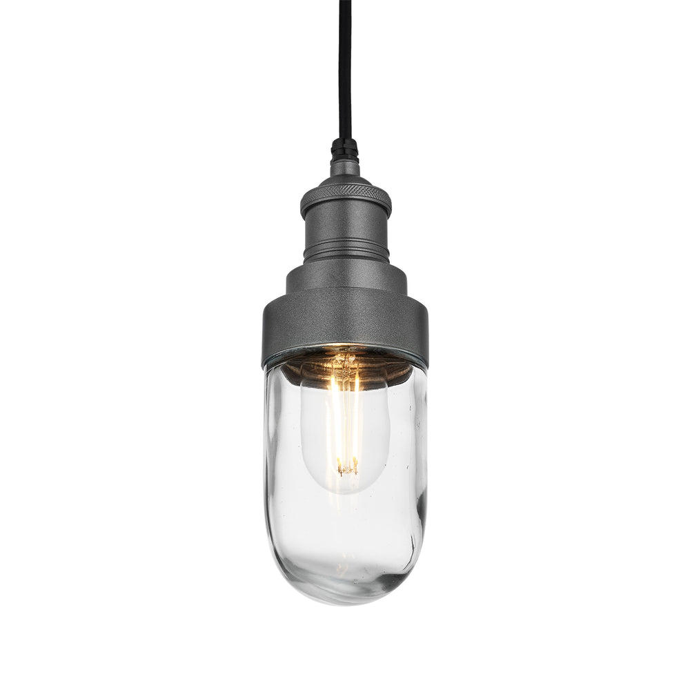 Pewter Holder Pewter Ring Brooklyn Outdoor & Bathroom Pendant BR-IP65-P-PH-PR