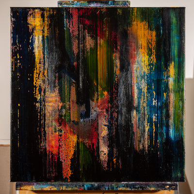 Black Disfiguration - Independent Artwork - Industville Lighting UK