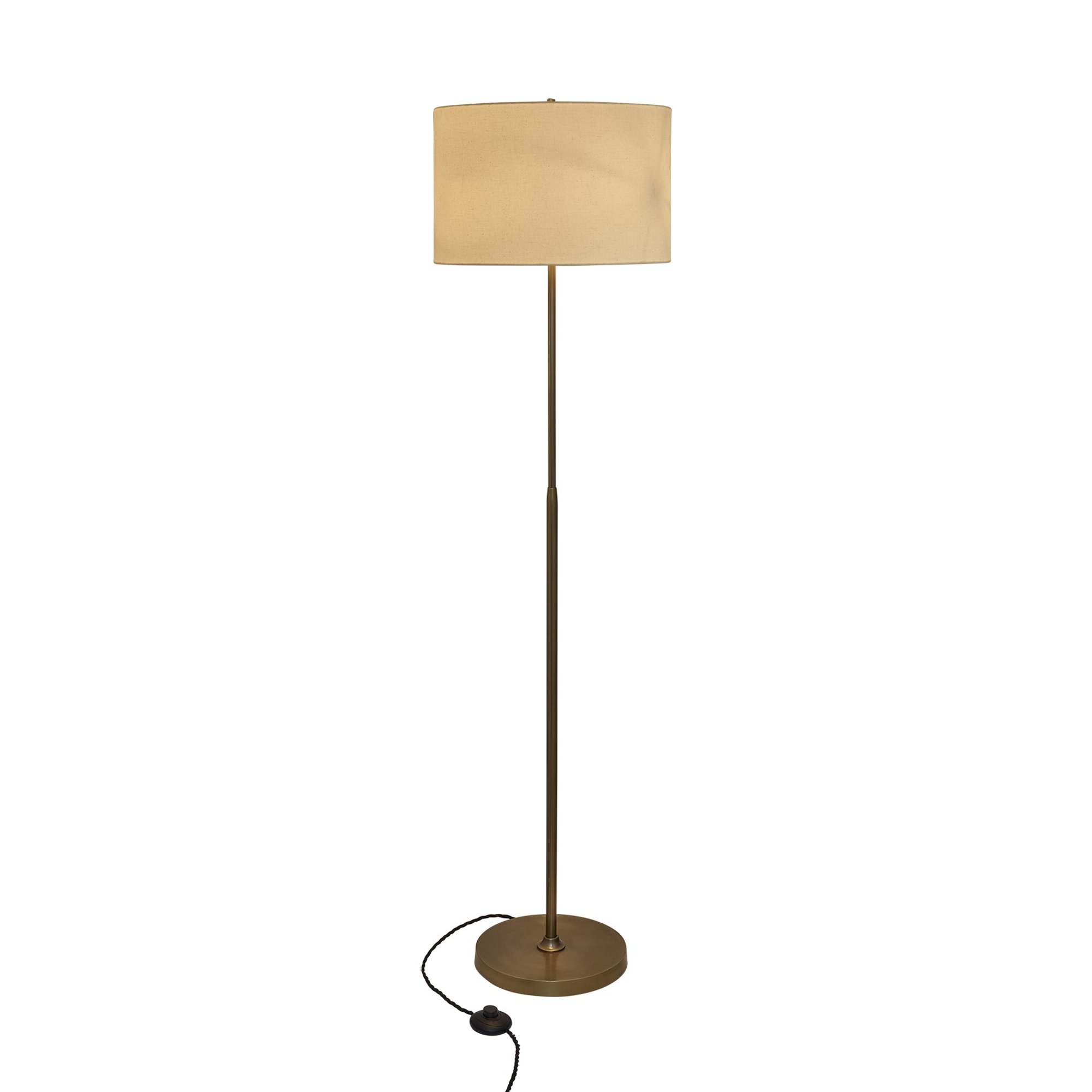 Henley Floor Lamp - Brass