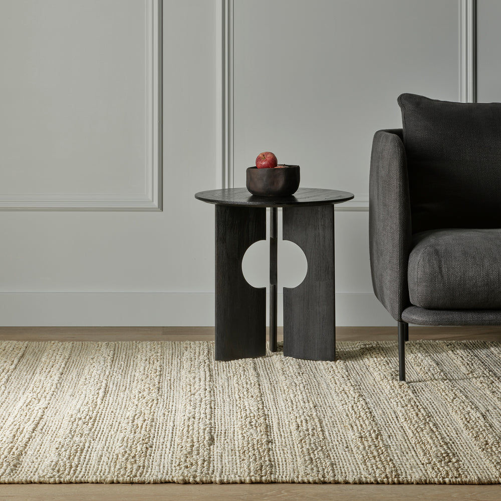 Brigg Hand Woven Jute Rug - Cream