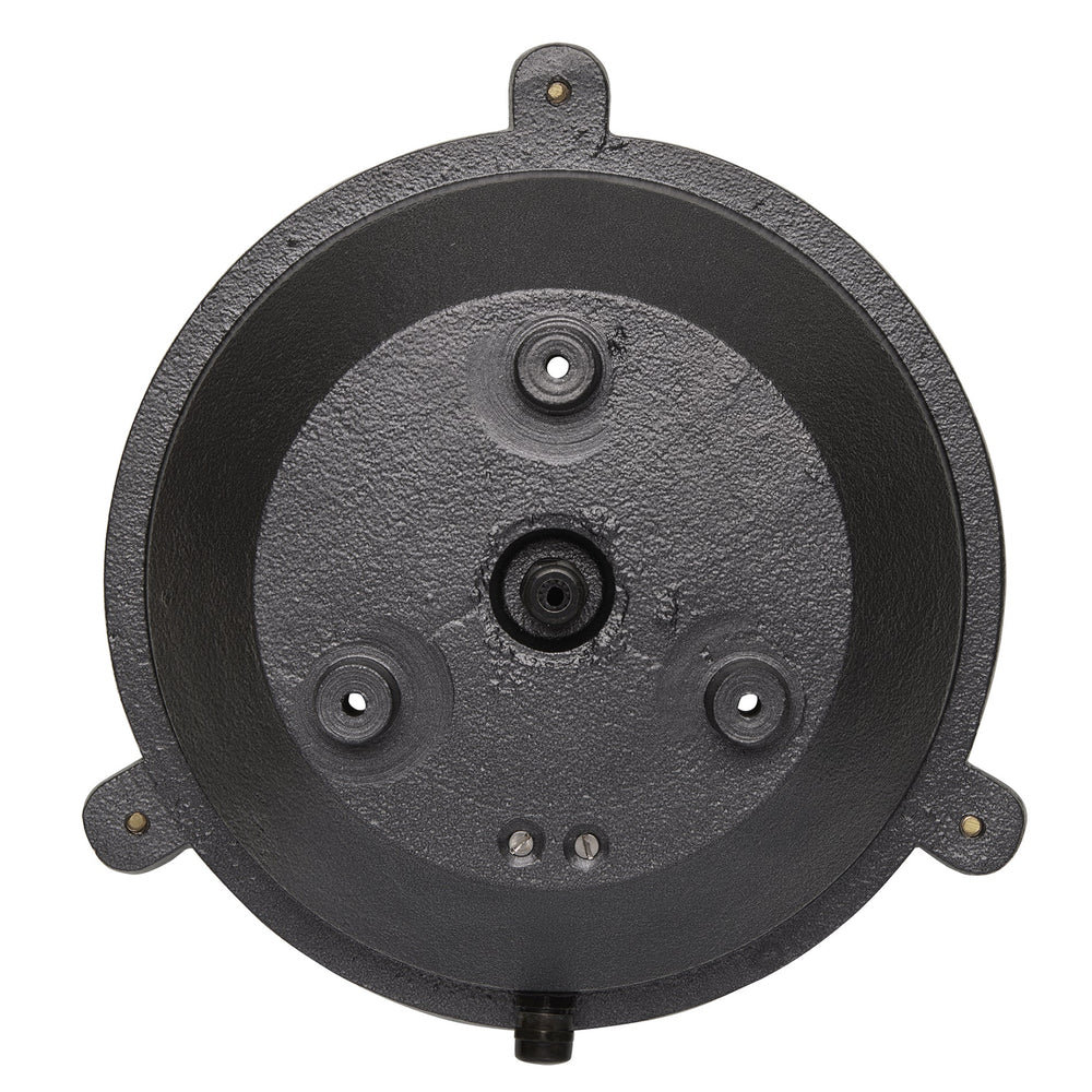 Backplate of Black Round Bulkhead Outdoor and Bathroom Wall Light