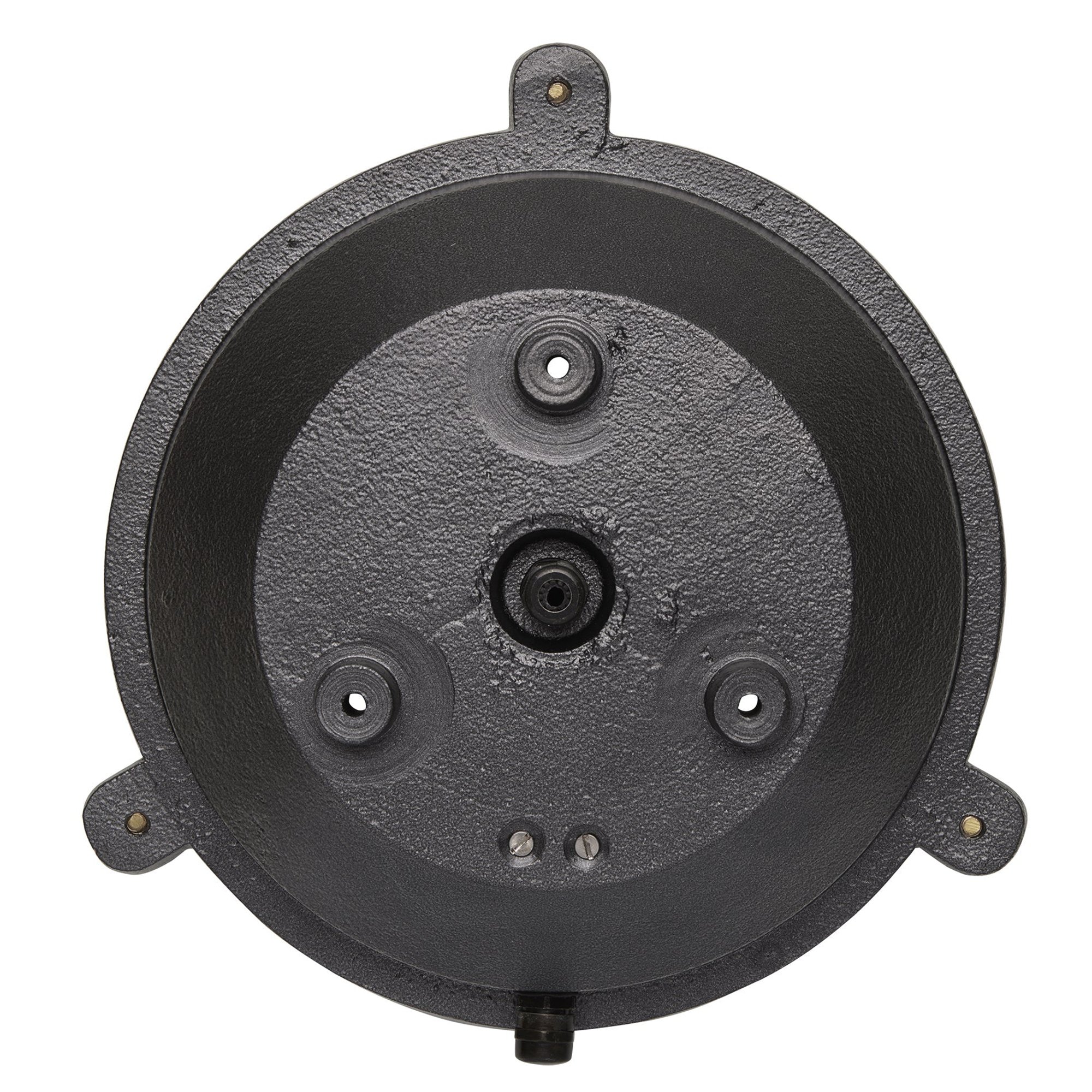 Backplate of Black Round Bulkhead Outdoor and Bathroom Wall Light
