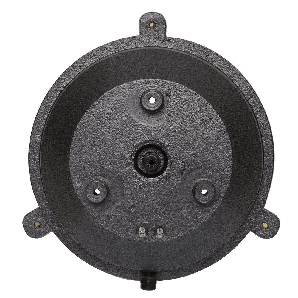 Backplate of Black Round Bulkhead Outdoor and Bathroom Wall Light
