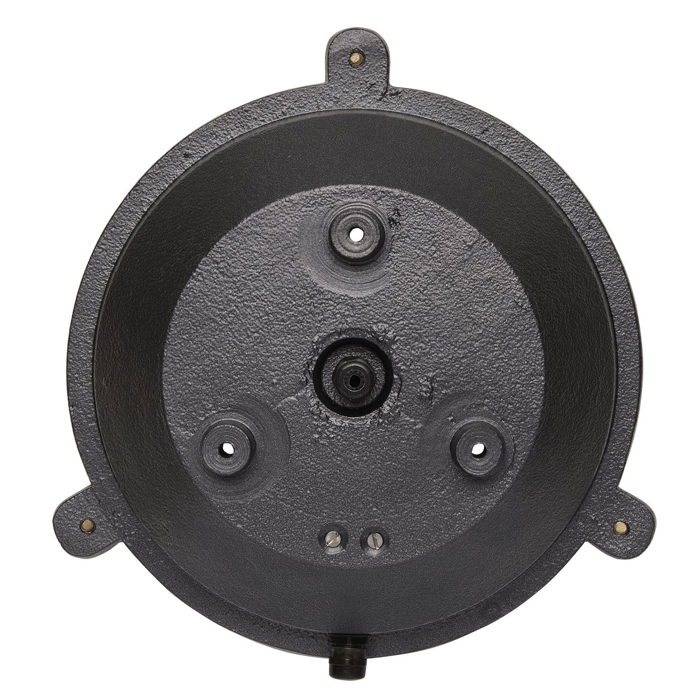 Backplate of Black Round Bulkhead Outdoor and Bathroom Wall Light