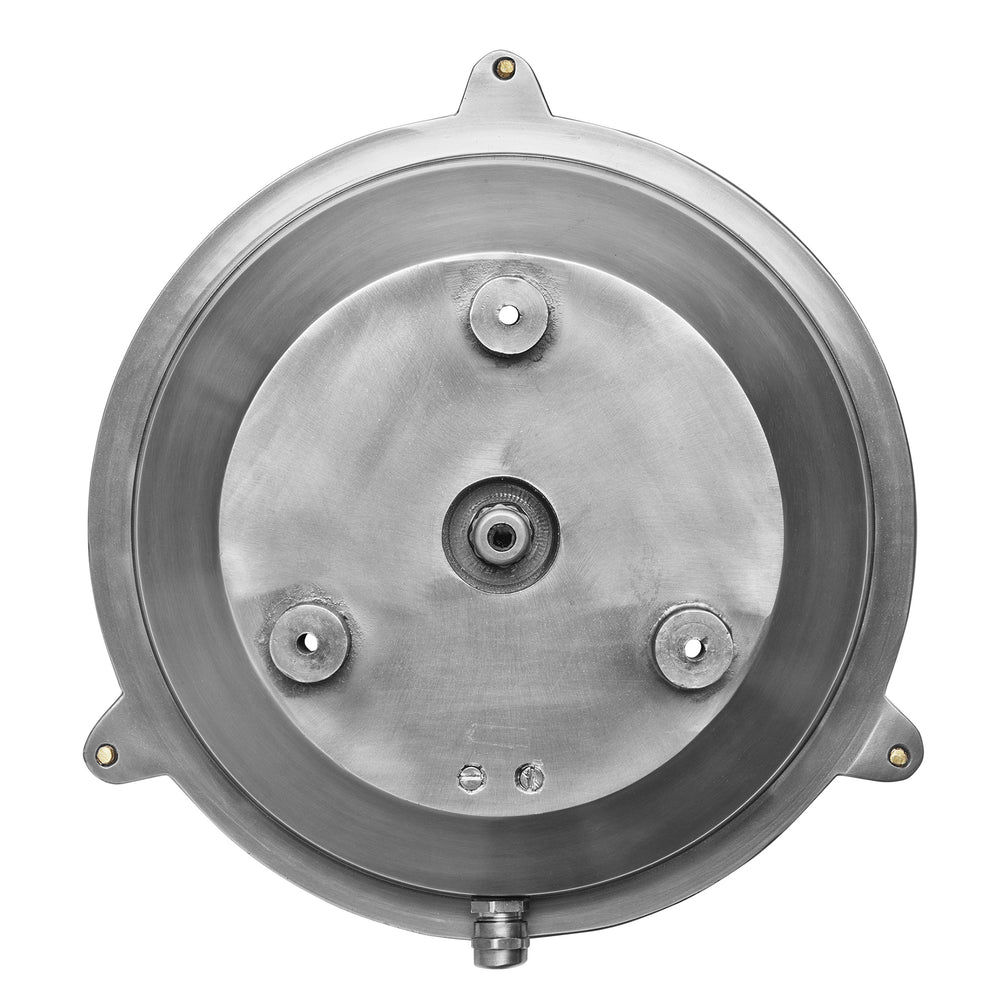 Backplate of Gunmetal Round Bulkhead Outdoor and Bathroom Wall Light