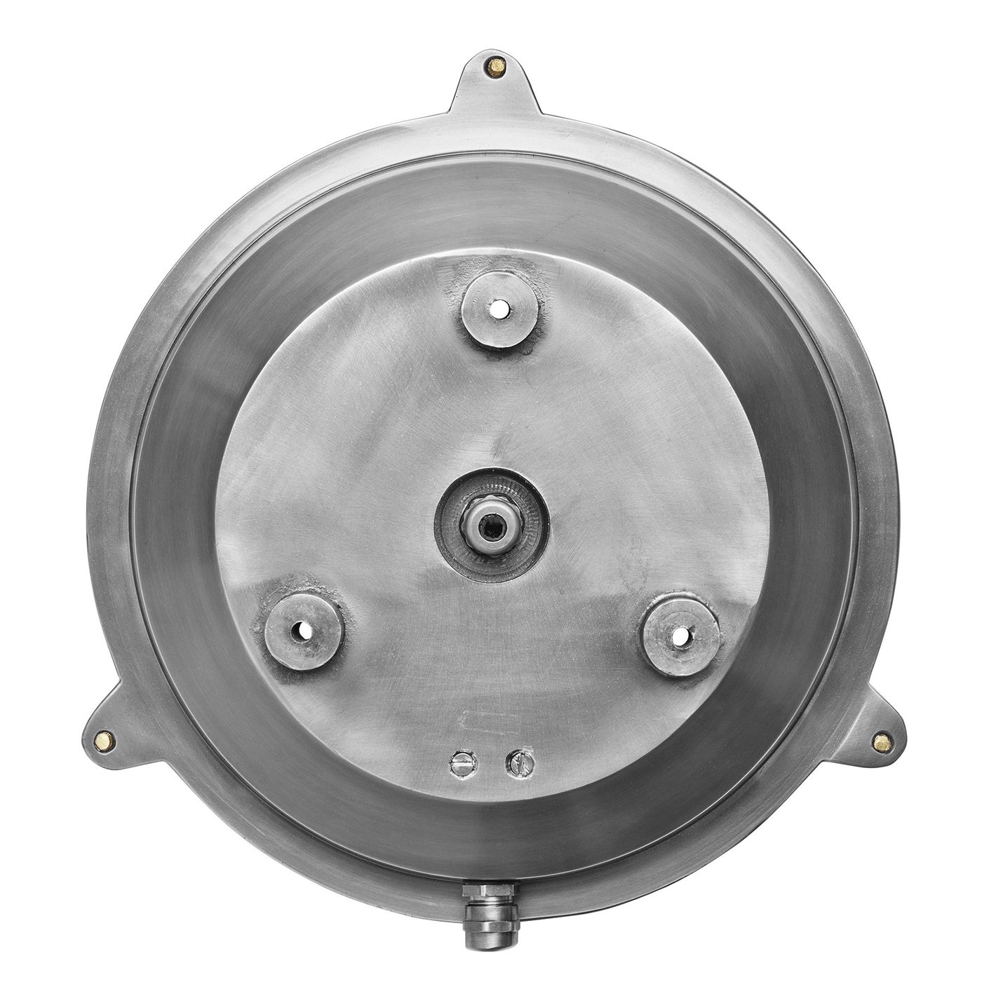 Backplate of Gunmetal Round Bulkhead Outdoor and Bathroom Wall Light