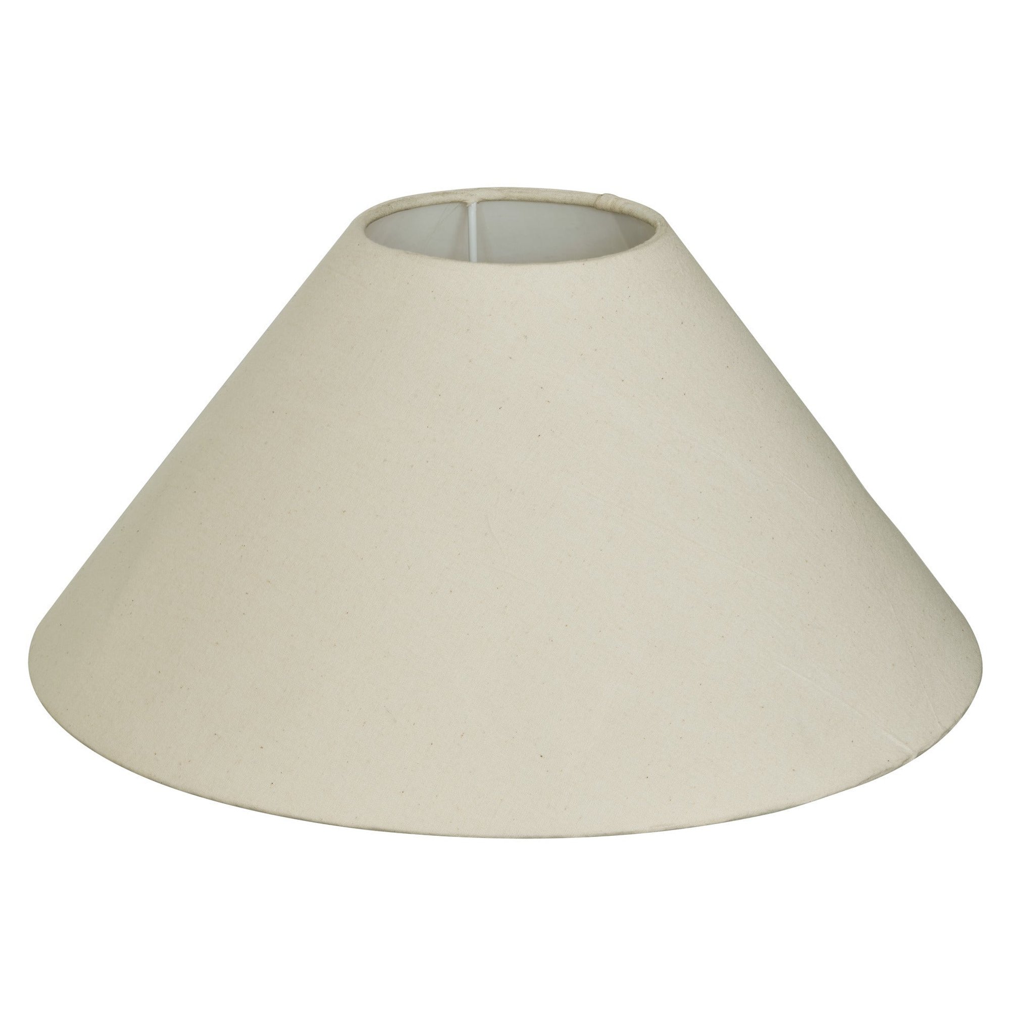 Natural Cotton Coolie Lamp Shade