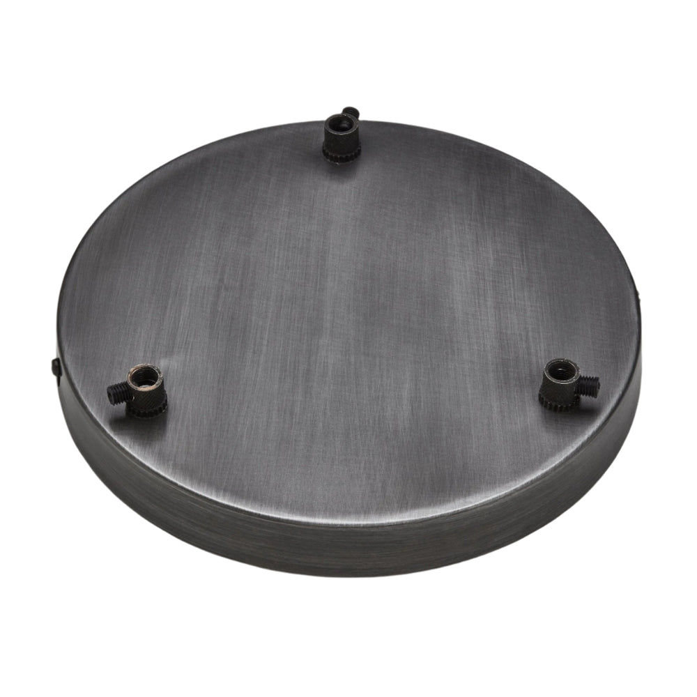 Pewter 3 Pendant The Globe Collection Pendant - Industville SL-GLP-3W-P