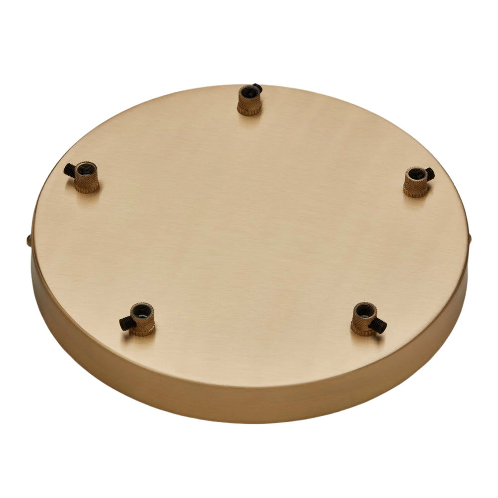 Brass 5 Pendant The Globe Collection Pendant - Industville SL-GLP-5W-B