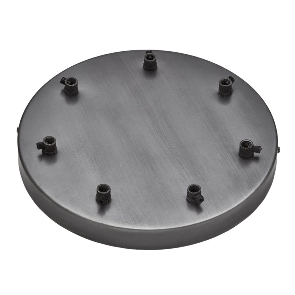 Pewter 7 Pendant The Globe Collection Pendant - Industville SL-GLP-7W-P