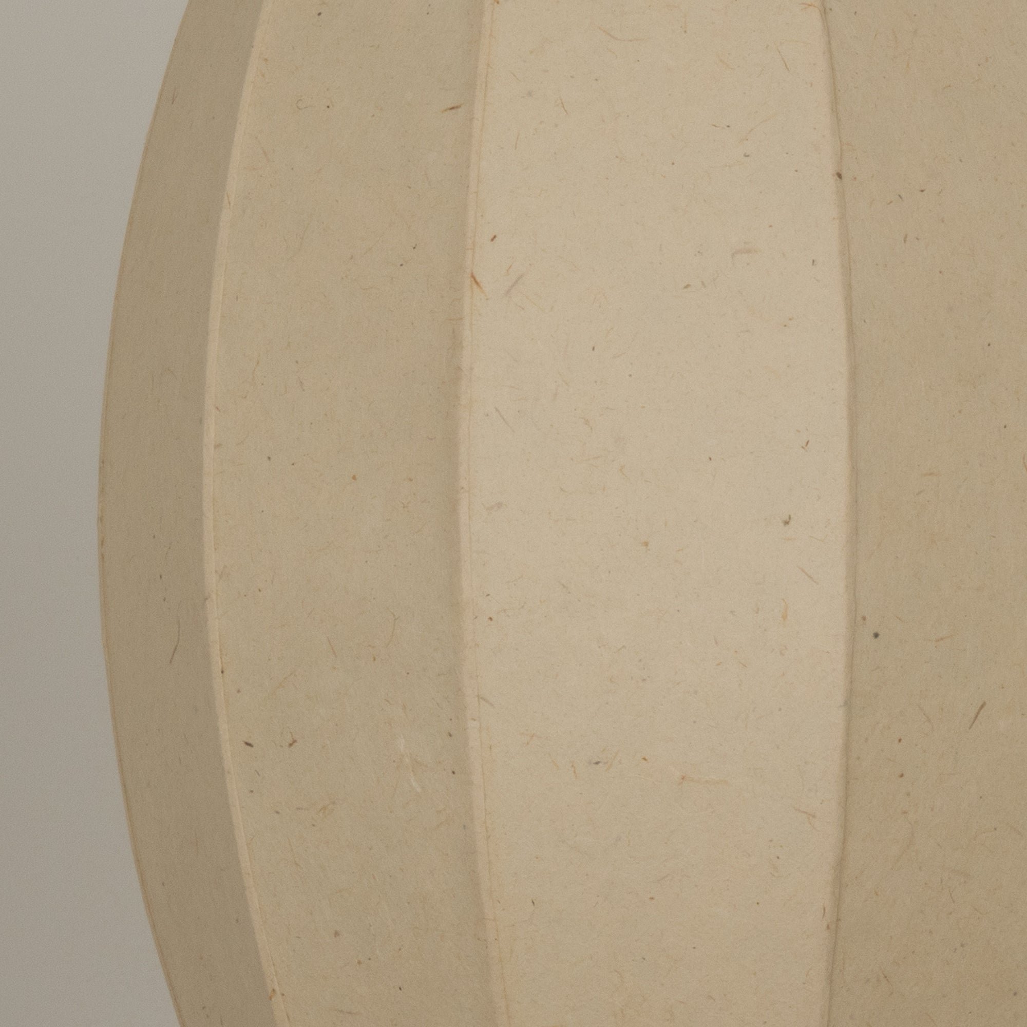 Chepstow Drop Paper Pendant Light in Ivory Close Up of Paper Material