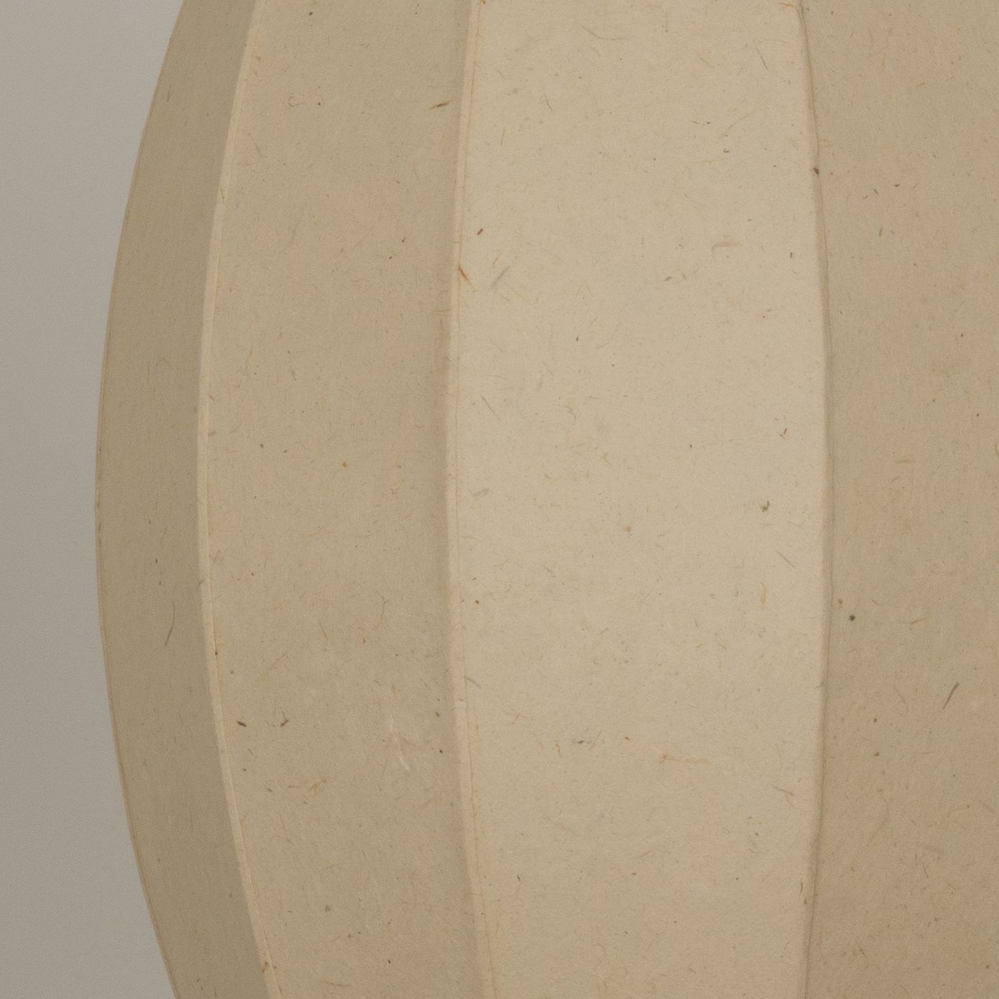 Chepstow Drop Paper Pendant Light in Ivory Close Up of Paper Material