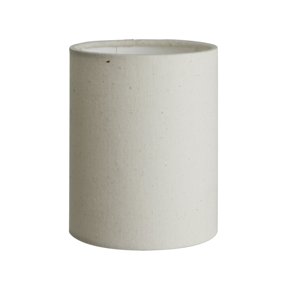 Cylinder Light Natural Cotton Shade