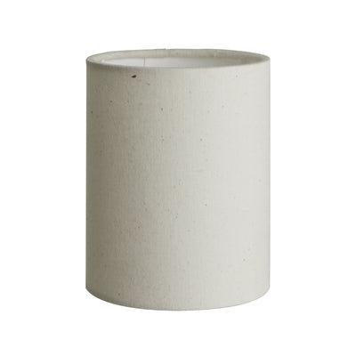 Light Natural Cotton Cylinder - Small - Shade Only - Lighting Shades & Lampshades - Industville Lighting UK