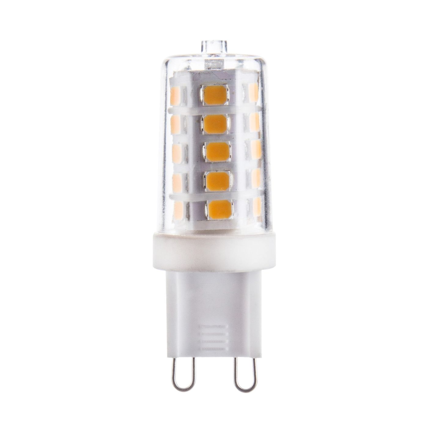 LED Glass Dimmable Bulb - 3.7W 2 Pin Capsule G9 - Clear - Pack of 4
