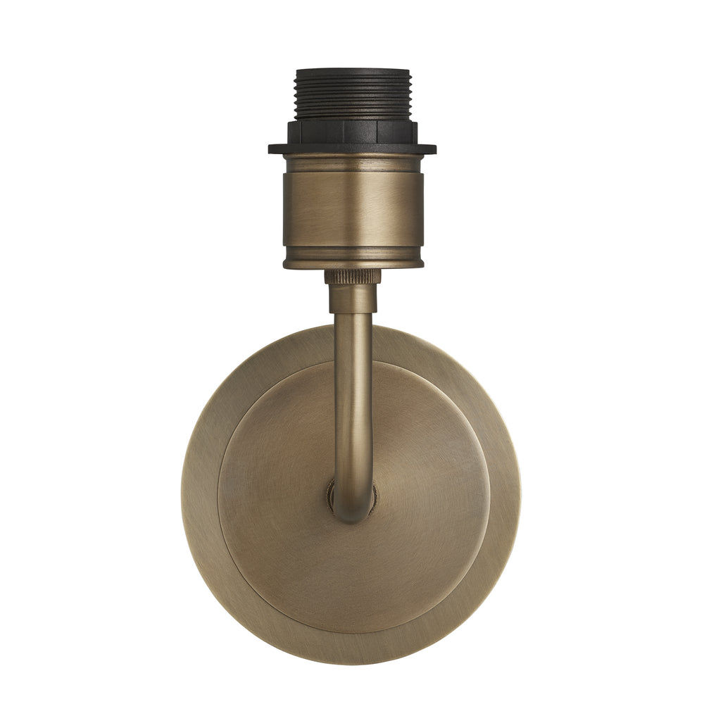 Albany Wall Light Holder in Brass, Product Code AL-WL-S-B-EM-S-NC-GB