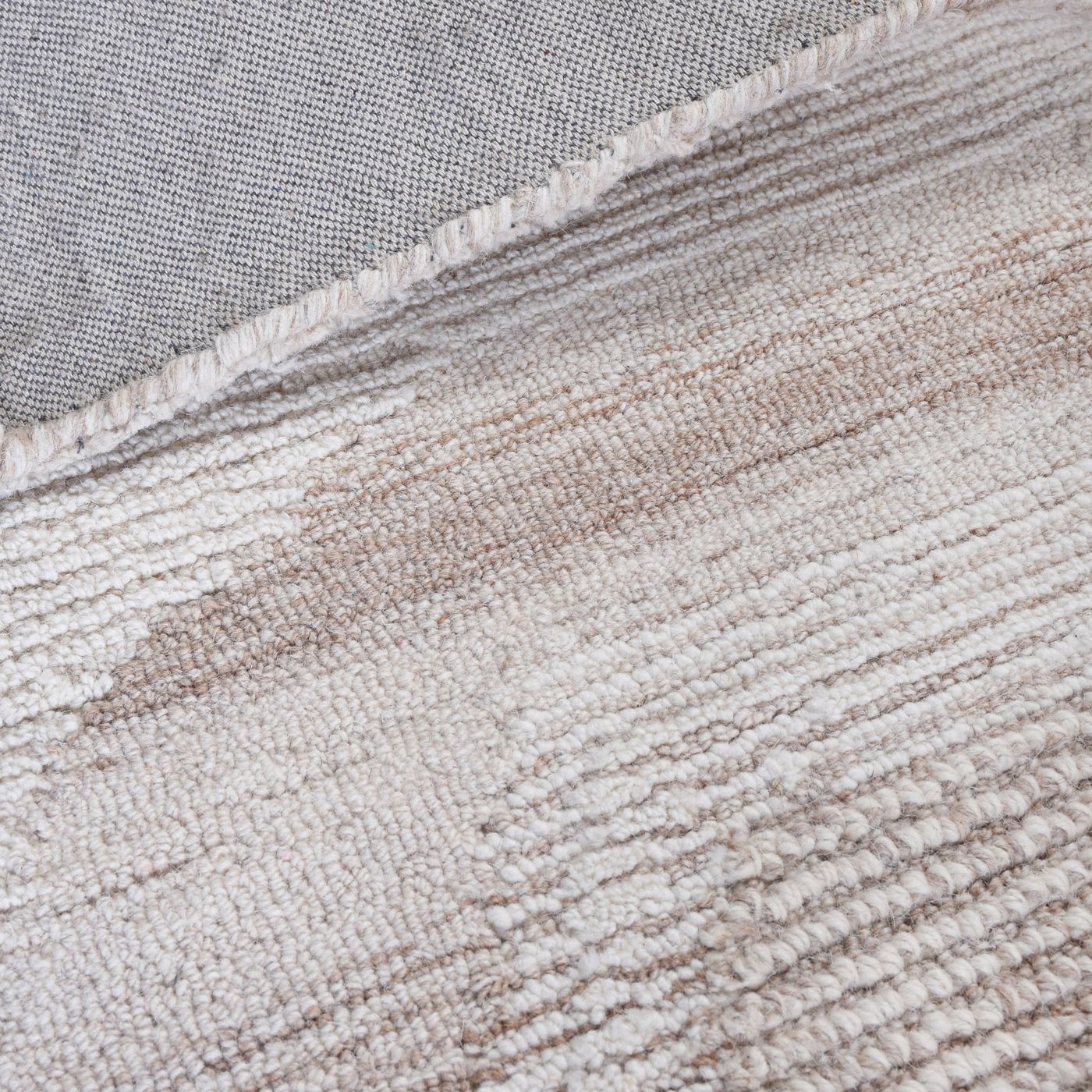 Mere Hand Tufted Wool Rug - Ivory & Beige