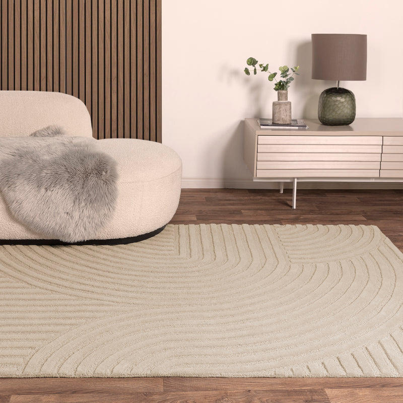 Sand - Whitt Hand Tufted Wool Rug RG-58-HTW-SA