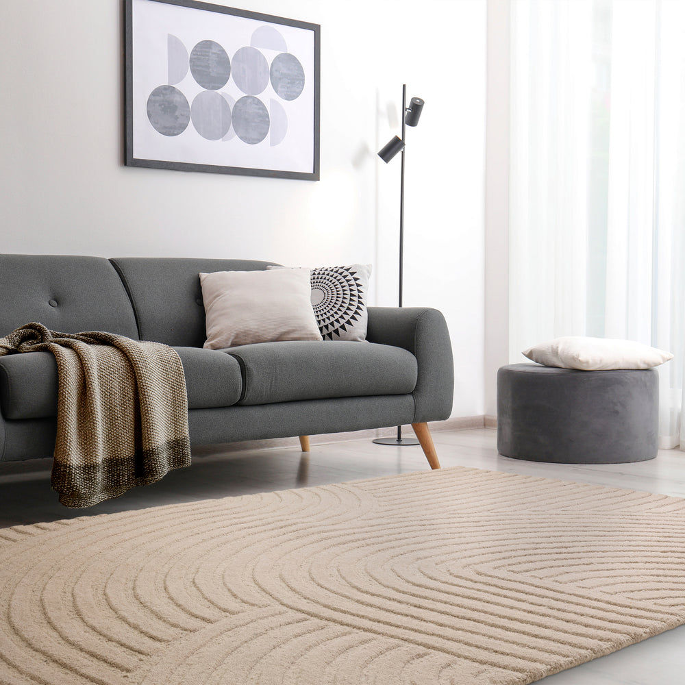 Sand - Whitt Hand Tufted Wool Rug RG-58-HTW-SA