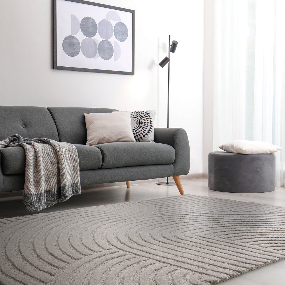 Silver - Whitt Hand Tufted Wool Rug RG-58-HTW-S
