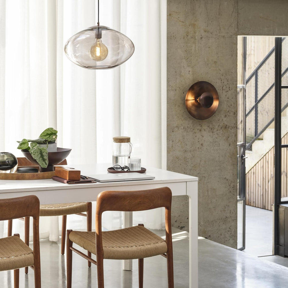 Bronze Boston Round Metal Diffuser Wall Light Flush Mount  in 13 inch, Product code is BO-MD-WLFM13-BZ