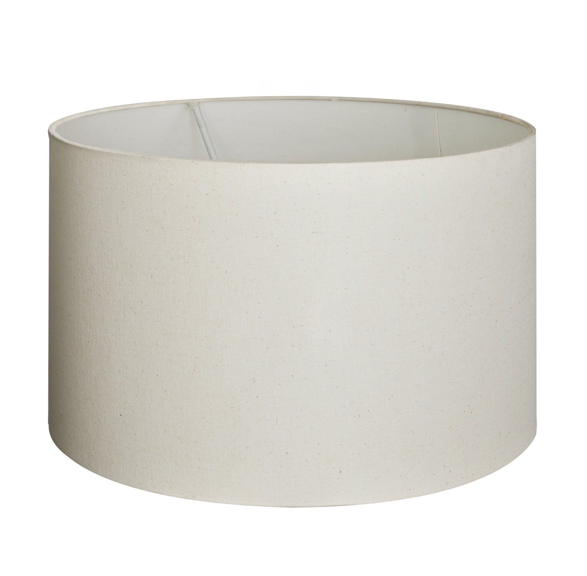 Natural Cotton Drum Lampshade