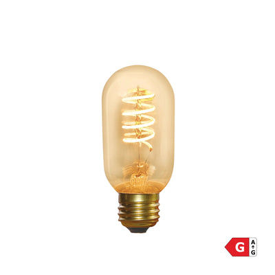 Vintage LED Spiral  Edison Bulb - 5W E27 Tube T45 Industville T45-SP-5W-A