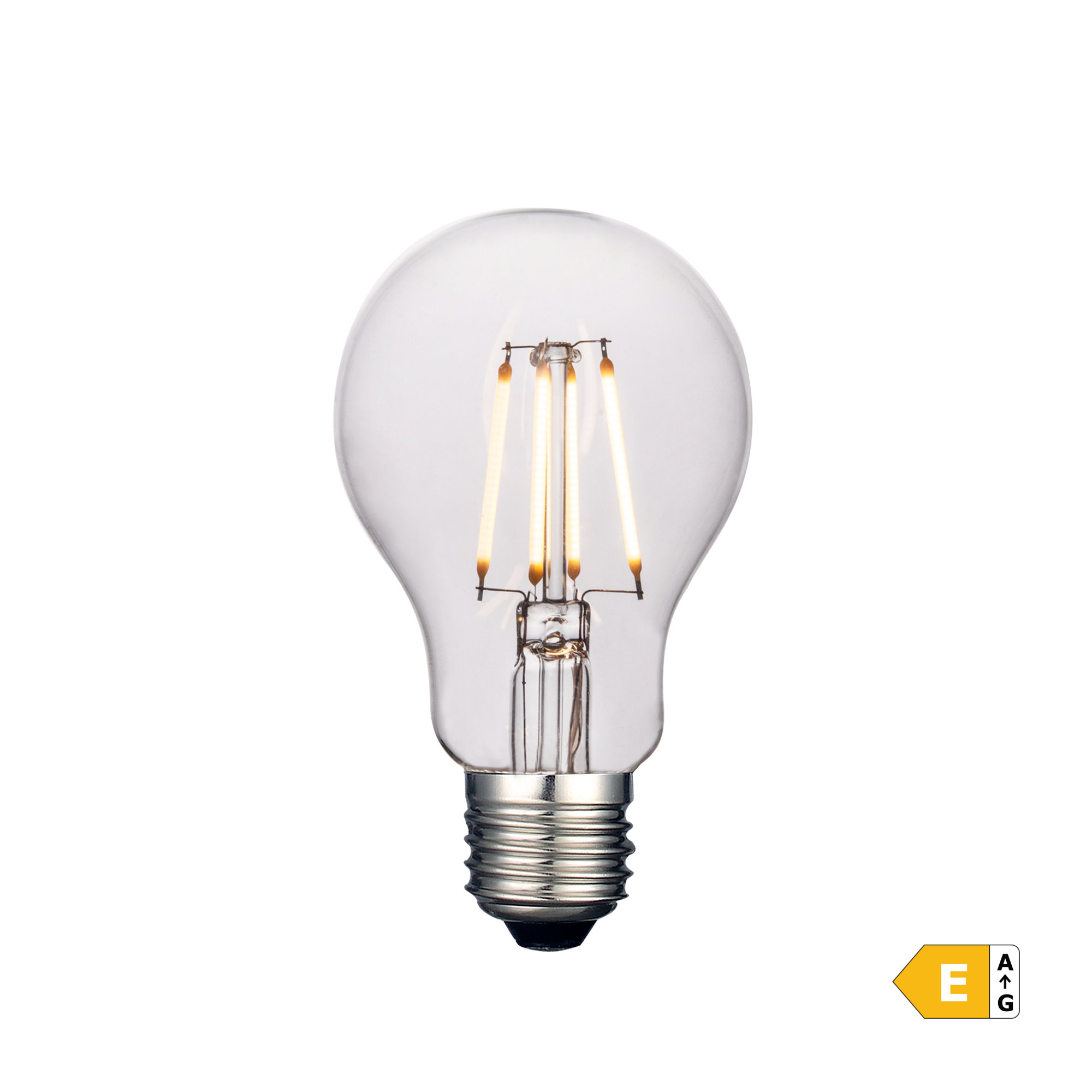 LED Edison Bulb Old Filament Lamp - 5W E27 Classic A60 Industville LED-A60-7W-C