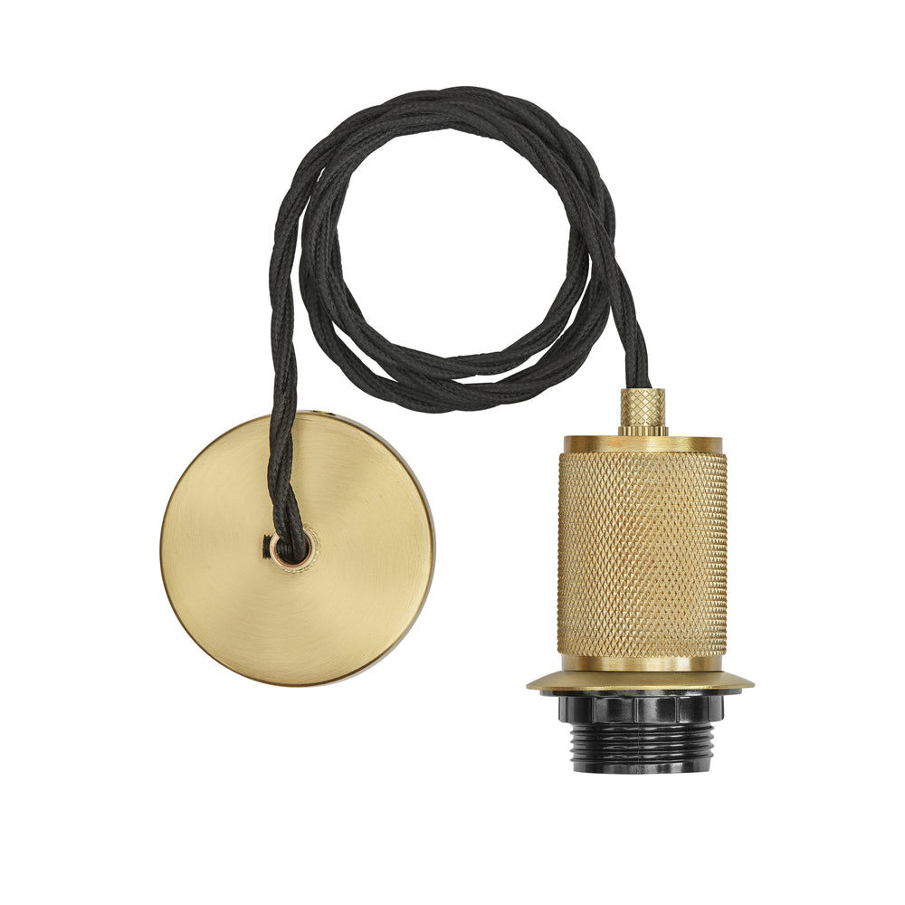 Knurled Opal Glass Schoolhouse Pendant Light - 5.5 Inch Industville