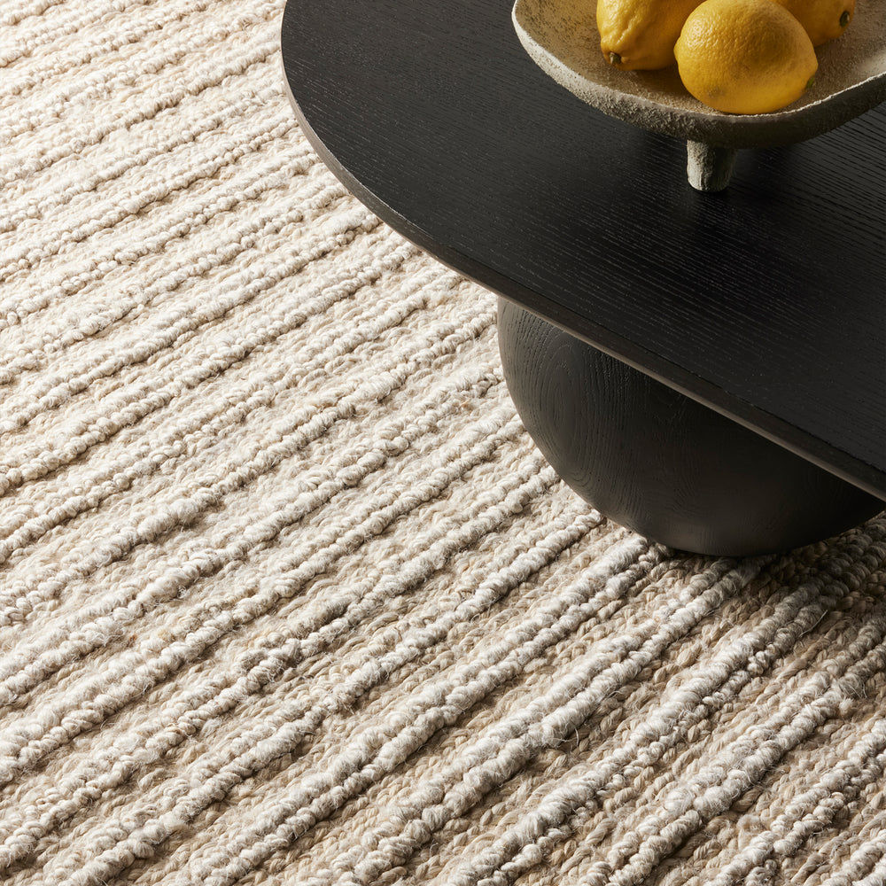 Eyton Hand Woven Jute Rug - Cream