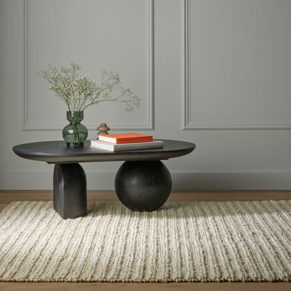 Eyton Hand Woven Jute Rug - Cream