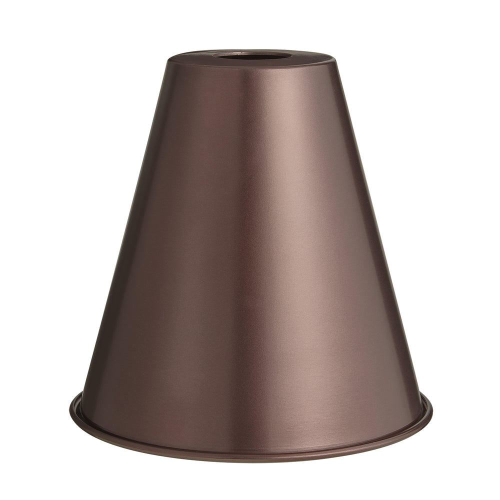 Bronze Funnel Metal Shade in 8 Inch