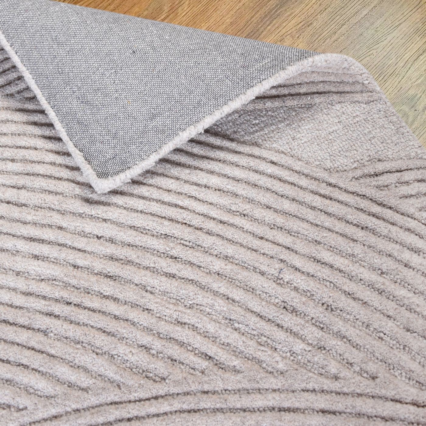 Natural - Otley Hand Tufted Wool Rug
