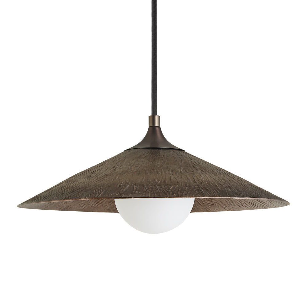 Bronze Flume Pendant Light - 17 Inch - FH-P17-BZ