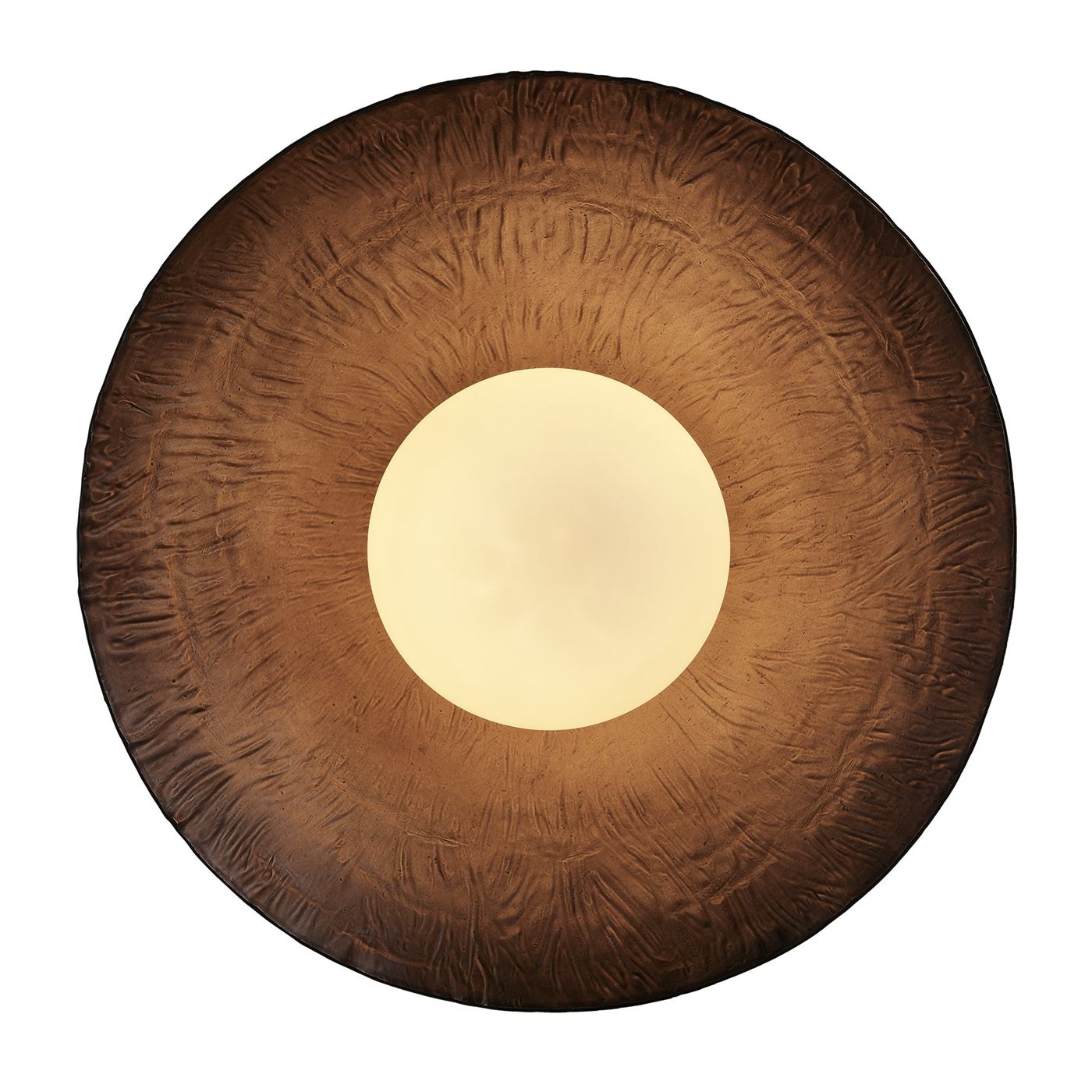 Bronze Flume Diffuser Wall Light - 12 Inch  - FH-WL12-BZ