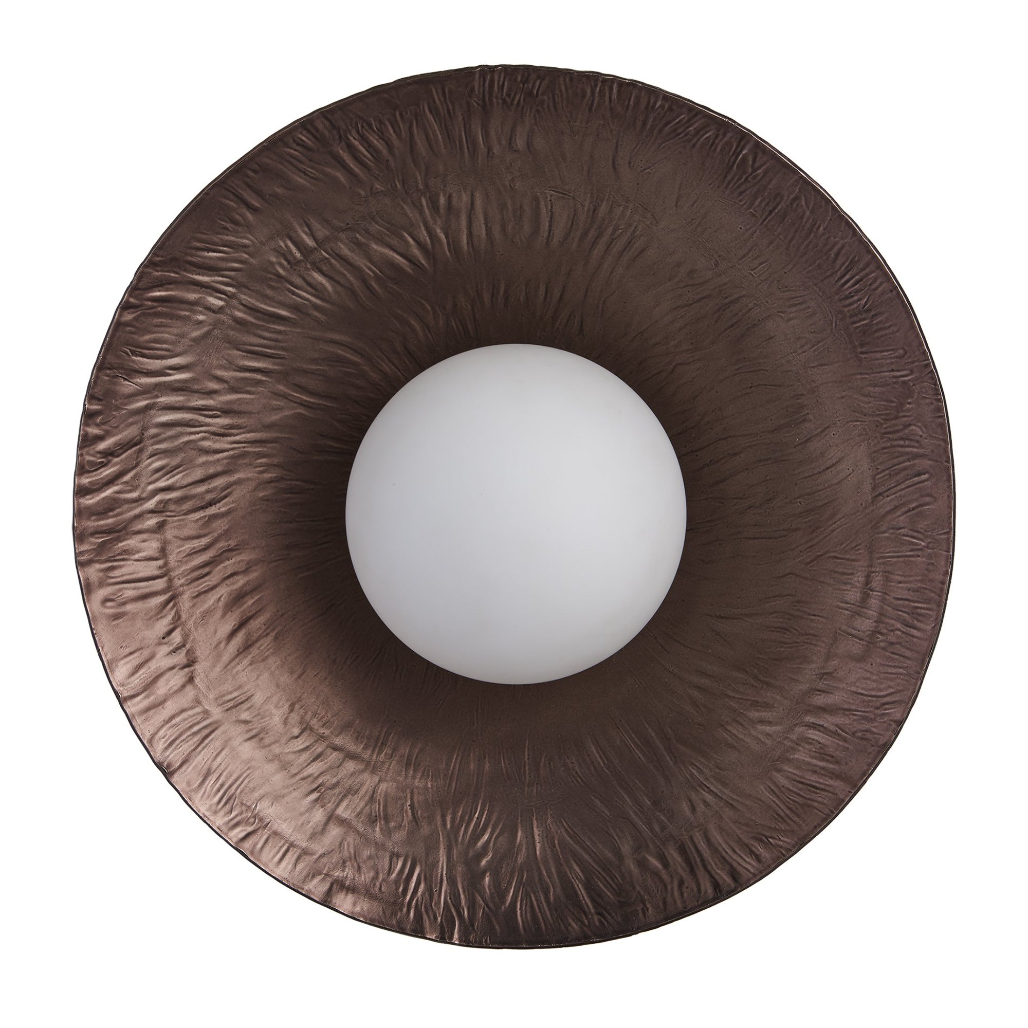 Bronze Flume Diffuser Wall Light - 12 Inch  - FH-WL12-BZ