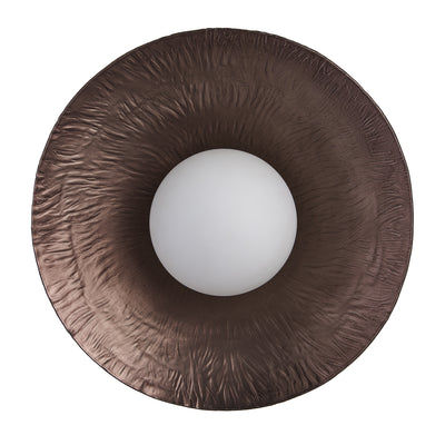 Bronze Flume Diffuser Wall Light - 12 Inch  - FH-WL12-BZ