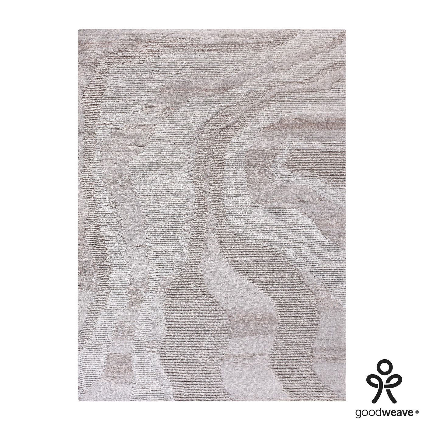 Mere Hand Tufted Wool Rug - Ivory & Beige