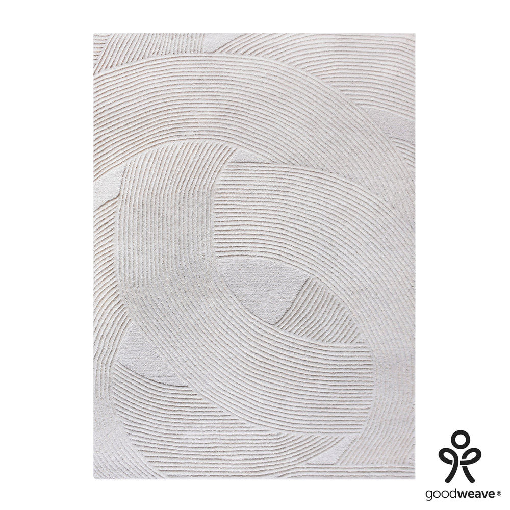 Ivory - Otley Hand Tufted Wool Rug 