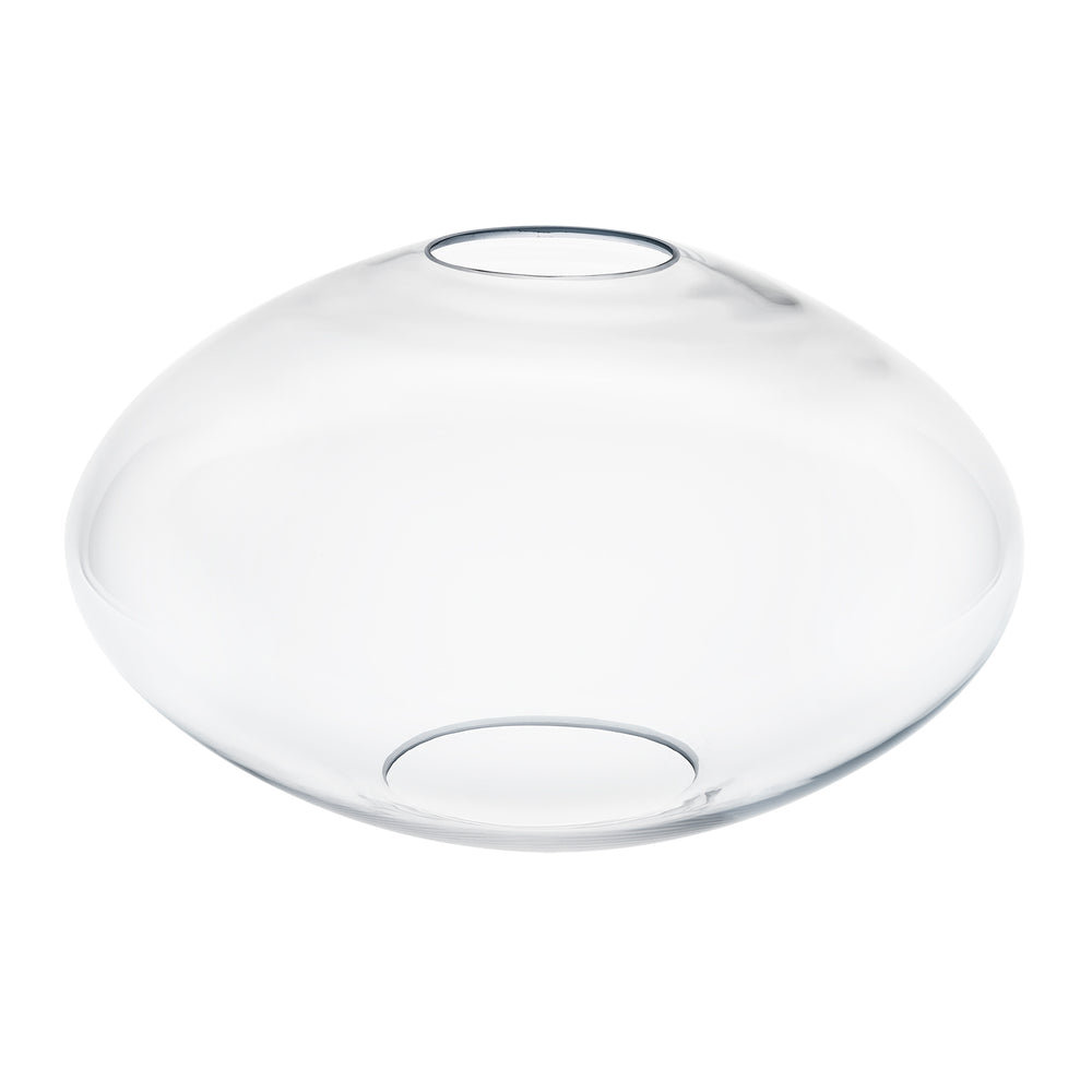Clear Glass in Oval 18 inch